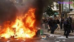 France Suspends Stun Grenades Amid Violent Student Demonstrations and Serious Injuries