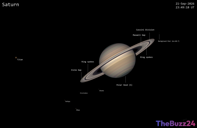 UK Astrophotographer Defies Atmospheric Turbulence to Capture Exquisite Saturn System Portrait