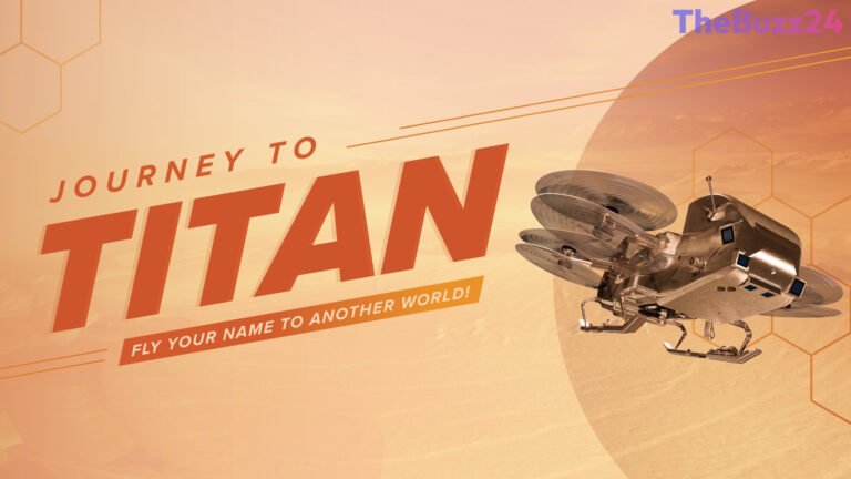 NASA Invites Public to Send Names to Saturn’s Moon Titan on Dragonfly Mission
