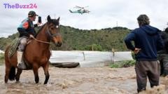 Chilean Floods: Residents Rescued as Record Rains Submerge Talagante