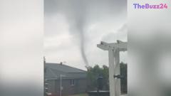 Rare Tornado Strikes Populous Australian Community, Causing Property Damage