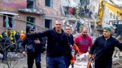 Russian Missile Strike Devastates Ukrainian Apartment Block, Killing 19 Including Five Children