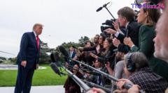 Antitrust Scrutiny Hits Major TV Networks Over Trump Press Pool Standoff