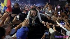 Venezuelan Opposition Leader María Machado Returns to Enthusiastic Crowds