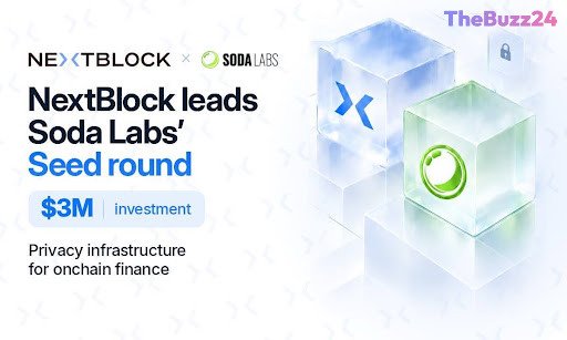 Soda Labs Secures $3 Million to Advance Blockchain Privacy Infrastructure