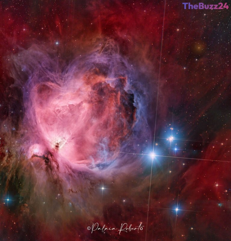 Orion’s Cosmic Cradle: Unveiling the Majestic M42 Nebula