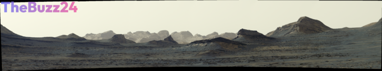 Curiosity Rover Reveals Ethereal Martian Sunrise Over Ancient Wind-Sculpted Landscapes