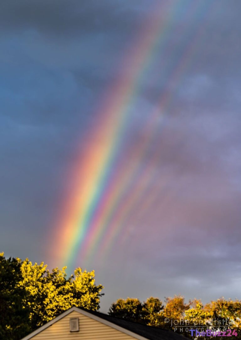 Spectacular Supernumerary Rainbows Dazzle After Hurricane Florence