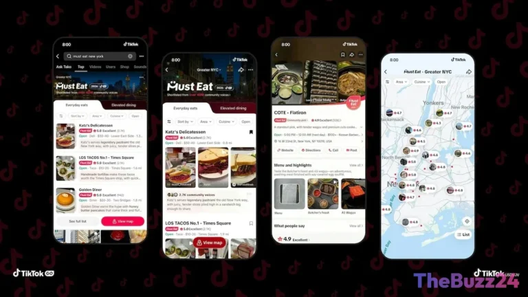 TikTok Enters Local Discovery Space with New ‘Must Eat’ Restaurant Guide
