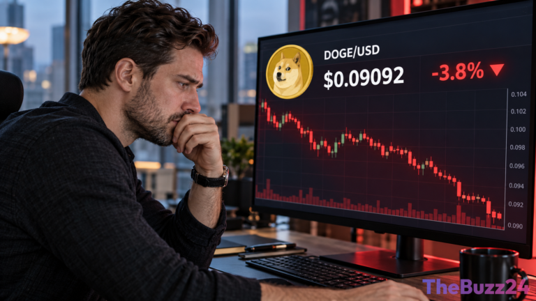 Dogecoin Faces Downward Pressure as Bearish Derivatives Bets Surge