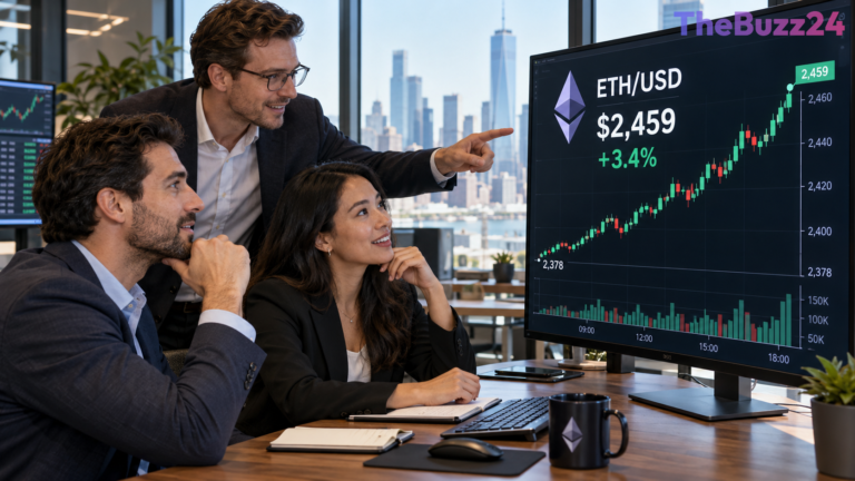 Ethereum Bounces Back Above $2,400 Following Decline in Treasury Yields