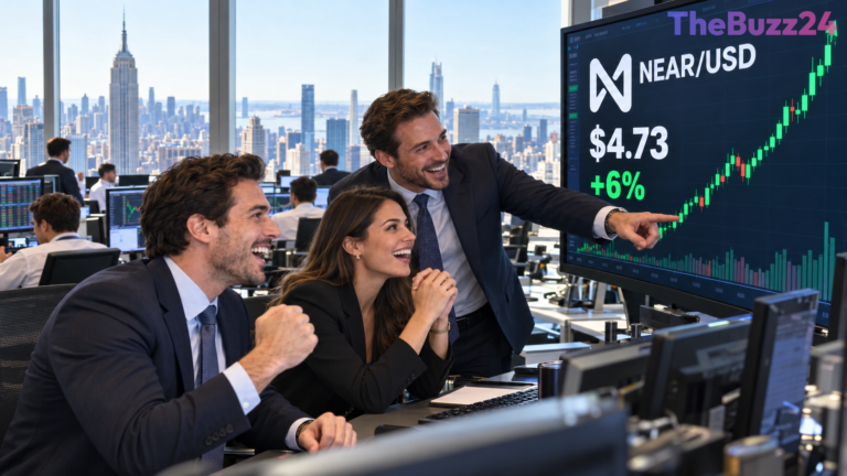 NEAR Protocol Climbs Toward $5 Resistance Following Jio Perpetual Contracts Rollout