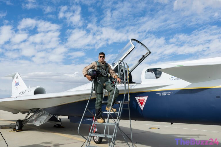 NASA Test Pilot Breaks Sound Barrier in Groundbreaking Quiet Supersonic Jet