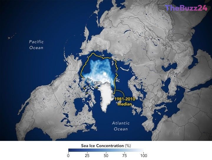 Arctic Sea Ice Hits 2026 Annual Minimum, Continuing Long-Term Decline