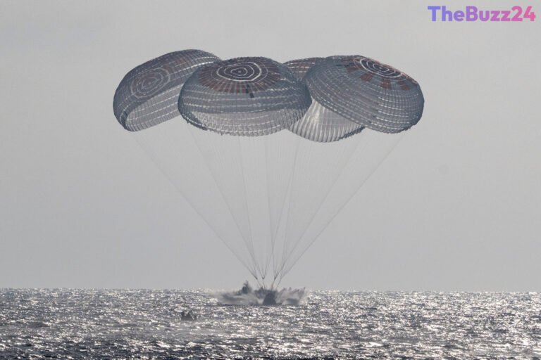 SpaceX Crew-12 Returns Safely to Earth After 237-Day Mission