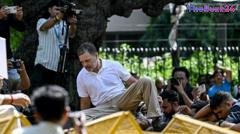 Political Turmoil in Delhi: Opposition Lawmakers Detained Amid Massive Protests Against India’s Election Chief