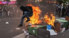 France Gripped by Widespread School Protests: Students Demand Better Conditions Amidst Political Division