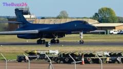 US Bombers Depart UK Base Following Security Incident