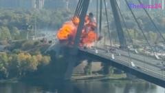 Kyiv Critical Infrastructure Under Siege as German Chancellor Arrives in Surprise Visit