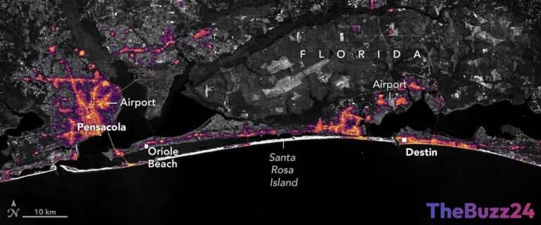 Hurricane Isaias Plunges Florida Panhandle into Darkness, Satellite Data Reveals