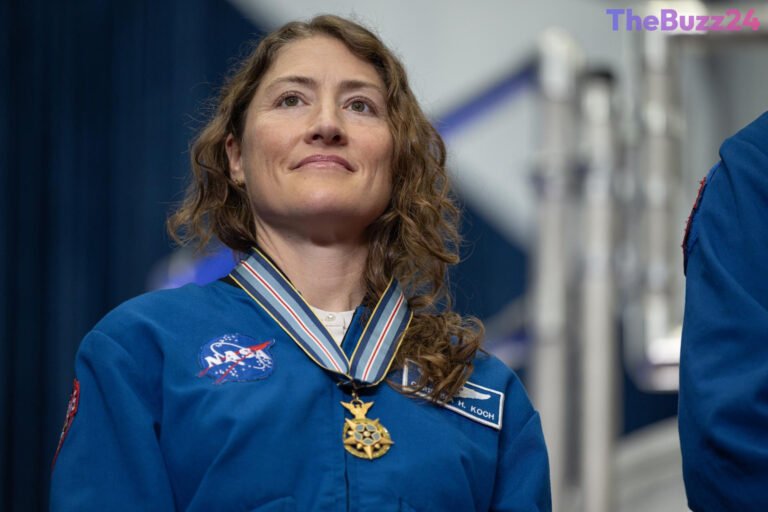 From Orbit to Gridiron: NASA’s Christina Koch Inspires at Philadelphia Eagles Game