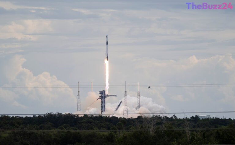 SpaceX Falcon 9 Launches Crew-13 to the International Space Station in Record Time