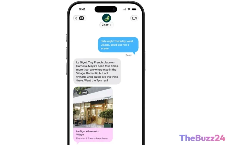 Zest’s AI Concierge Moves Restaurant Discovery and Booking to Your Text Messages